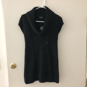 EXPRESS- Black Knitted Mini Dress